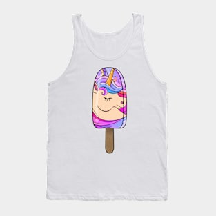 Animal Popsicle Unicorn Ice Cream Summer Gift Tank Top